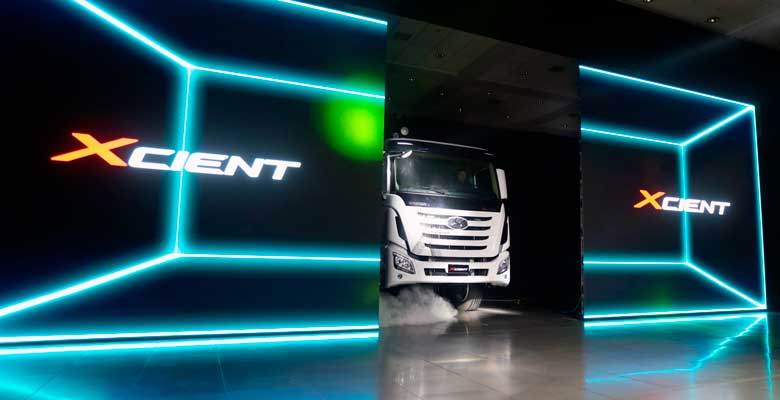 Hyundai Camiones y Buses presentó el nuevo XCIENT