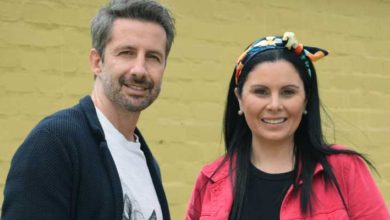 Marco Zunino y Miss Laurita