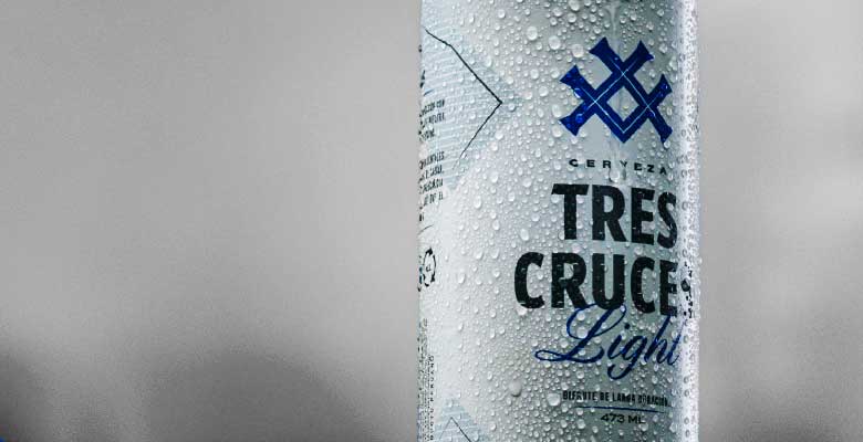 Cerveza Tres Cruces Light