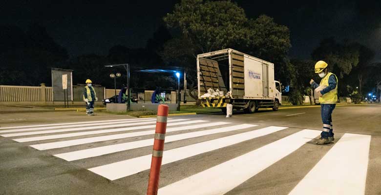 Municipalidad de Lima renueva señalización en Av. Salaverry