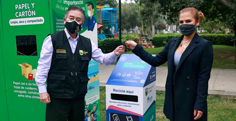 Municipalidad de Lince firma alianza con Entel en favor del reciclaje