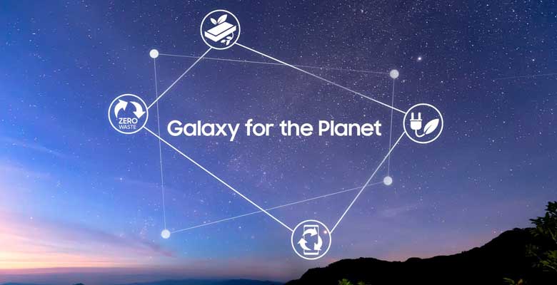 Samsung anuncia su visión de sustentabilidad Galaxy for the Planet