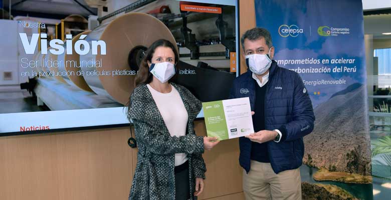 OPP Film recibe certificado de energía renovable de Celepsa