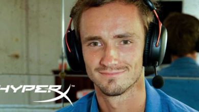 HyperX firma alianza con el tenista Daniil Medvedev