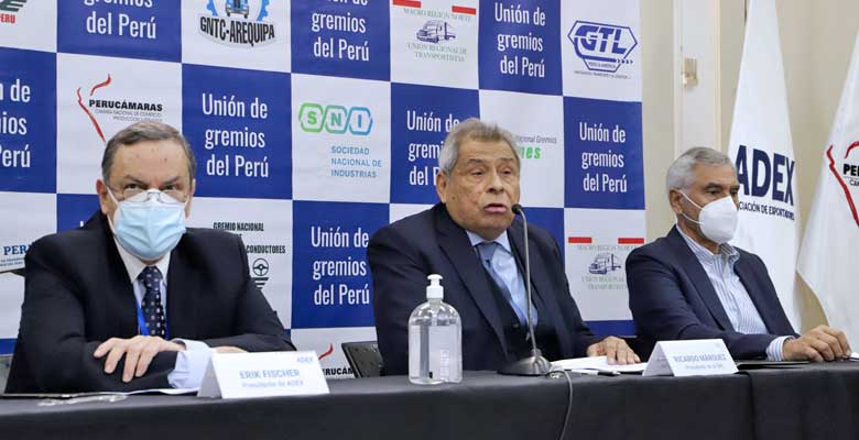 Unión de gremios del Perú invoca a reconocer los Consensos por el Perú