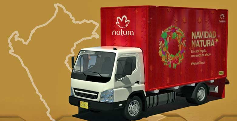 El primer Natura Truck carbono neutro recorrerá el Perú