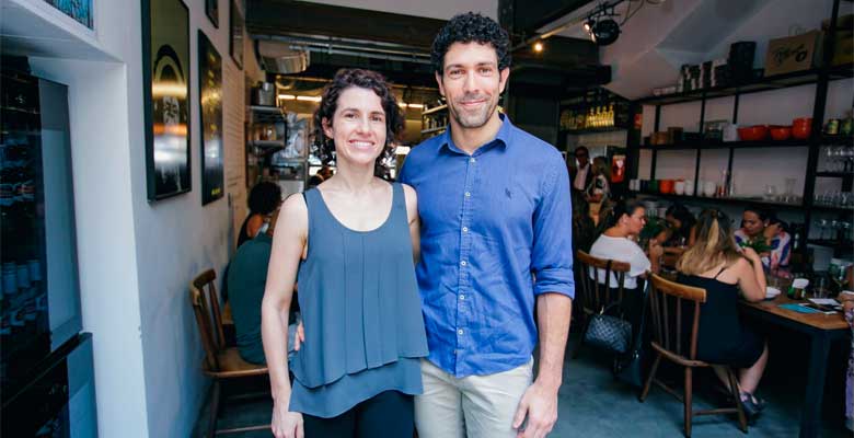 Rodrigo Oliveira y Adriana Salay