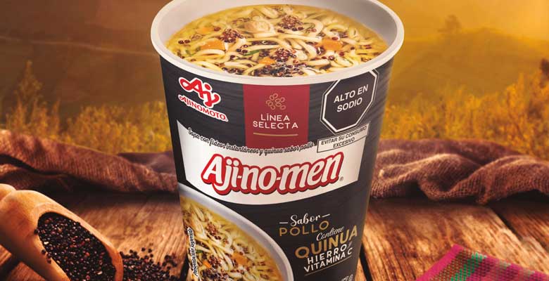 Ajinomoto del Perú lanza su nueva línea selecta con Aji-no-men