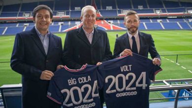 VOLT y Big Cola se convierten en socios del Paris Saint-Germain