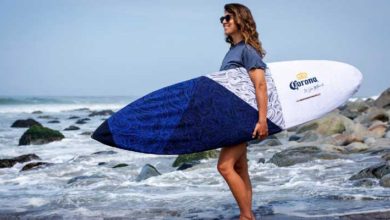 Corona lanza colaboración con la surfista Sofía Mulánovich