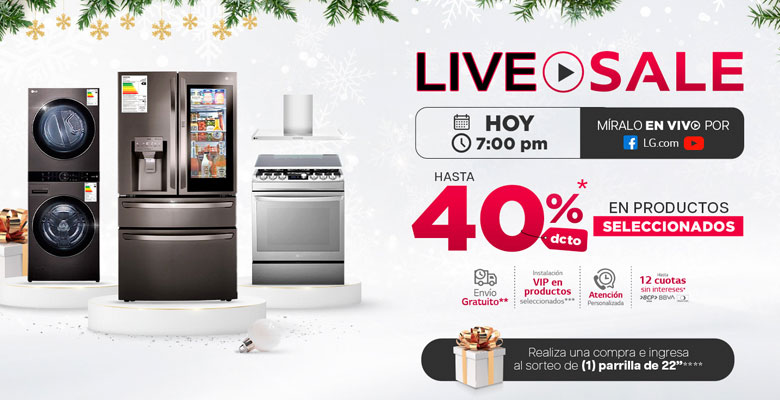 LG Live Sale