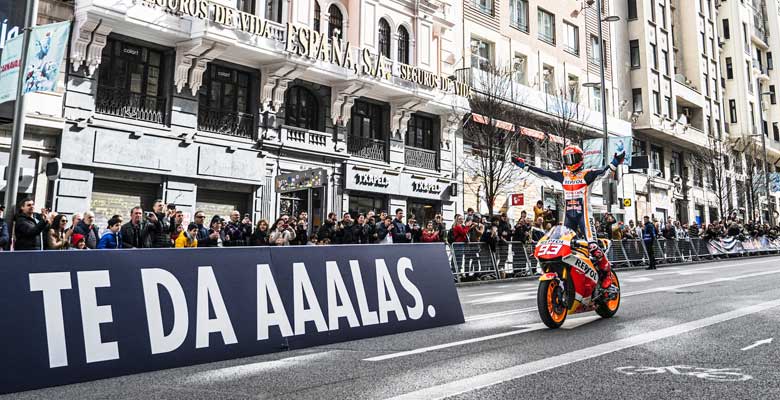 Marc Márquez estrena documental en Madrid