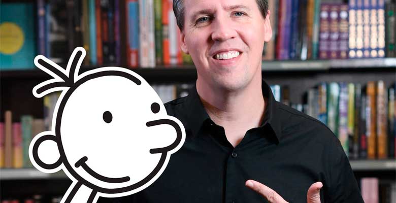 Jeff Kinney, creador del Diario de Greg, llega al Perú