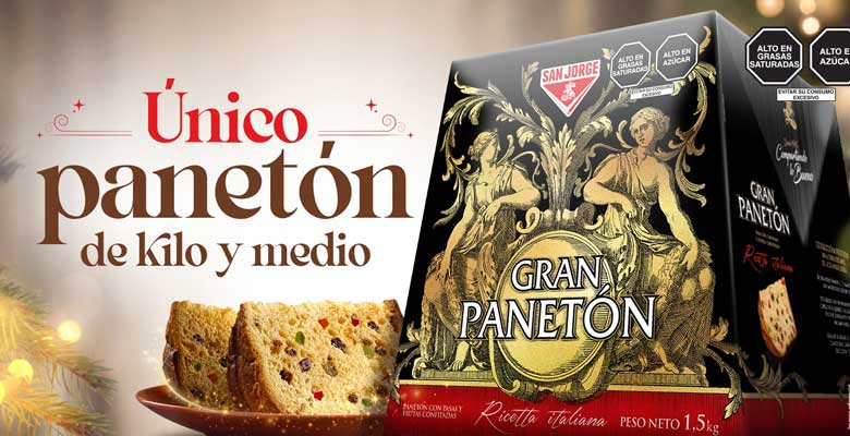 Panetón Kilo y Medio