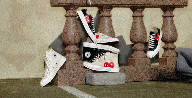 Converse x comme des garcons peru sale