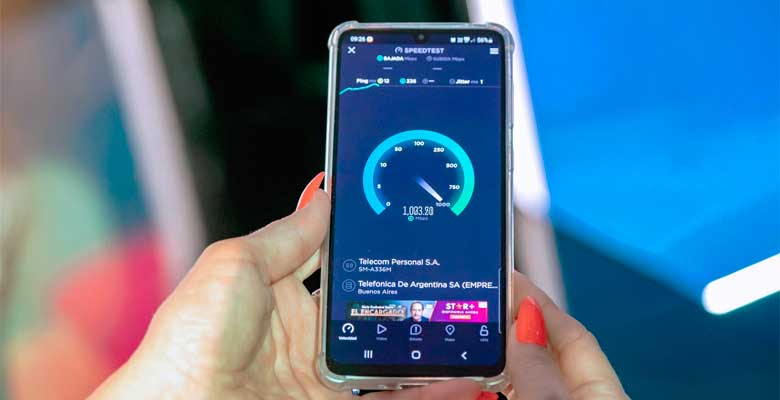 Velocidad Internet
